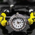 Vente en gros White Crystal Shamballa bling bling montre bracelet